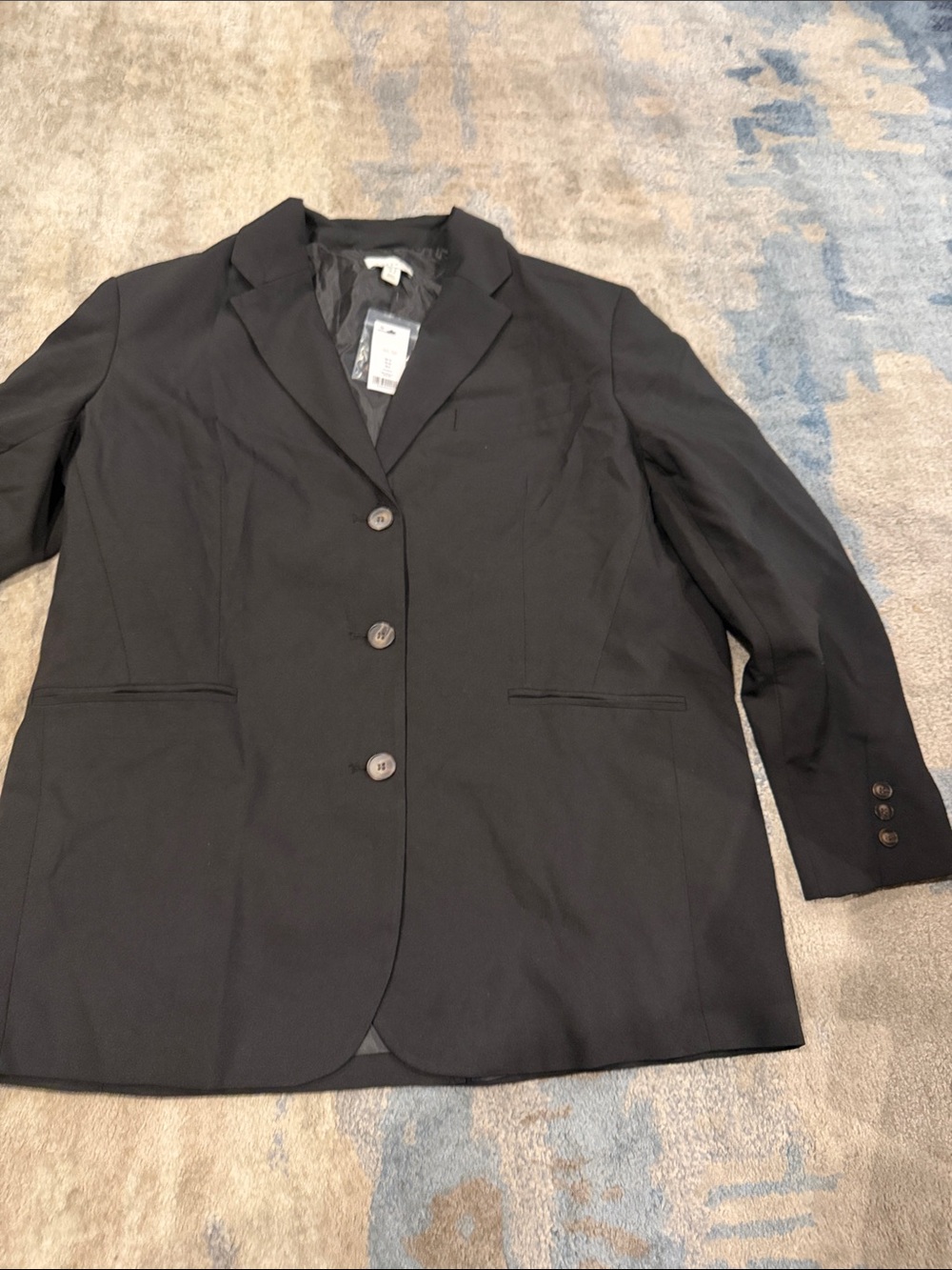 Topshop Black Single-Breasted Women's Blazer
